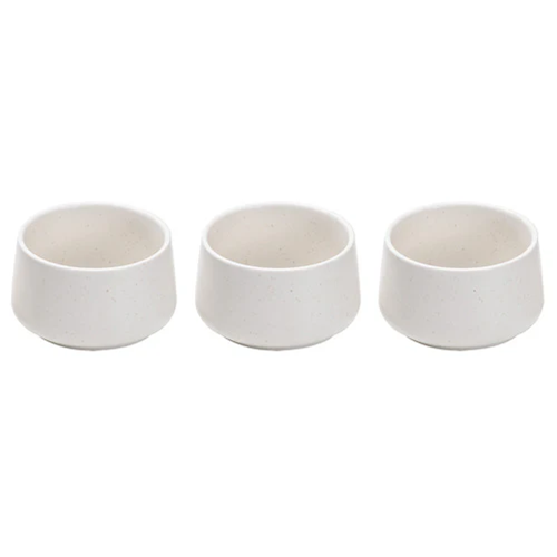 Ladelle - Elements White Mid 3pk Bowl Set