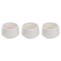 Ladelle - Elements White Mid 3pk Bowl Set