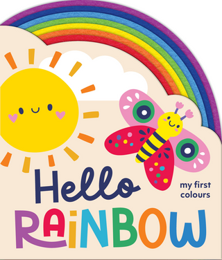 Chunky Felt Board Book - Hello Rainbow