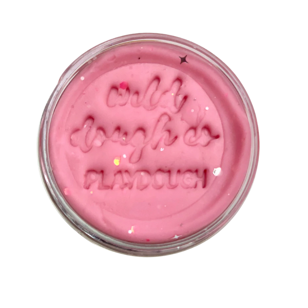 Wild Dough - Glitter Pastel Playdough - Princess Pink