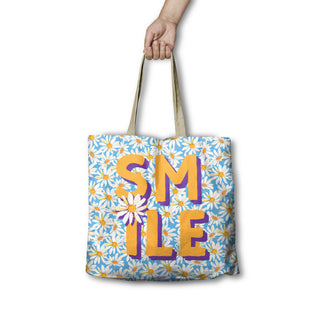 Lisa Pollock Shopping Bag - Smile