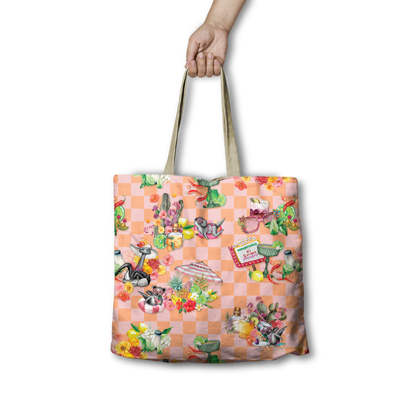 Lisa Pollock  Shopping Bag - Margaritaville