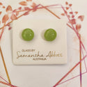 Samantha Abbott's - Glass Stud Earrings