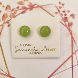 Samantha Abbott's - Glass Stud Earrings