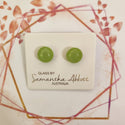Samantha Abbott's - Glass Stud Earrings