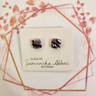 Samantha Abbott's - Glass Stud Earrings
