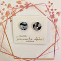Samantha Abbott's - Glass Stud Earrings