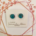 Samantha Abbott's - Glass Stud Earrings