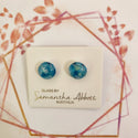 Samantha Abbott's - Glass Stud Earrings