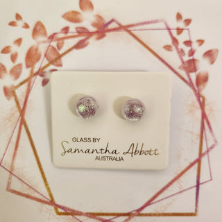 Samantha Abbott's - Glass Stud Earrings
