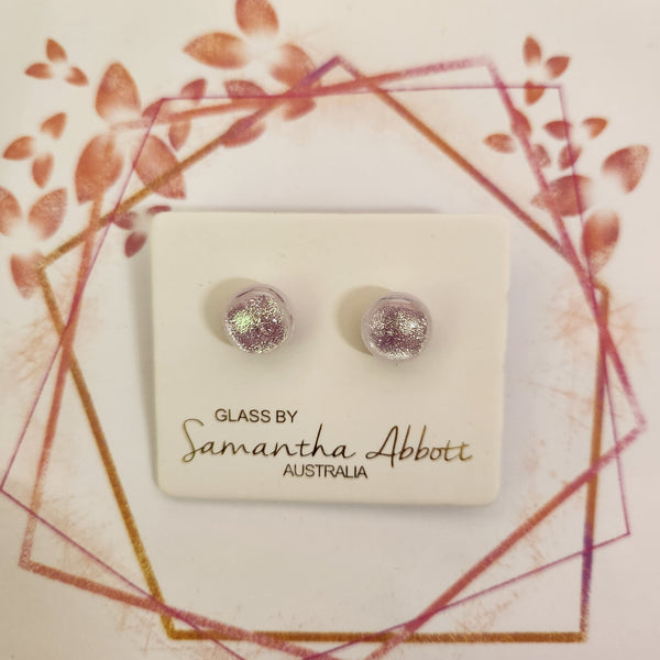 Samantha Abbott's - Glass Stud Earrings