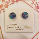Samantha Abbott's - Glass Stud Earrings