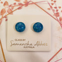Samantha Abbott's - Glass Stud Earrings