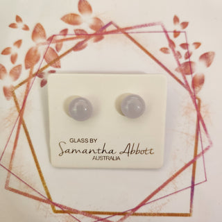 Samantha Abbott's - Glass Stud Earrings