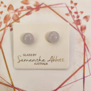 Samantha Abbott's - Glass Stud Earrings