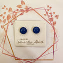 Samantha Abbott's - Glass Stud Earrings