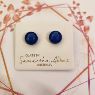 Samantha Abbott's - Glass Stud Earrings