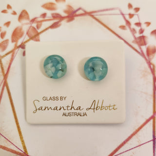 Samantha Abbott's - Glass Stud Earrings