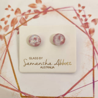 Samantha Abbott's - Glass Stud Earrings