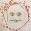 Samantha Abbott's - Glass Stud Earrings