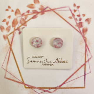 Samantha Abbott's - Glass Stud Earrings