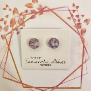 Samantha Abbott's - Glass Stud Earrings