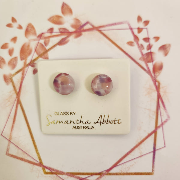 Samantha Abbott's - Glass Stud Earrings