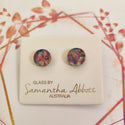 Samantha Abbott's - Glass Stud Earrings