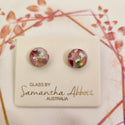 Samantha Abbott's - Glass Stud Earrings