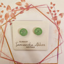 Samantha Abbott's - Glass Stud Earrings