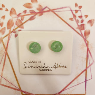 Samantha Abbott's - Glass Stud Earrings