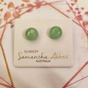 Samantha Abbott's - Glass Stud Earrings