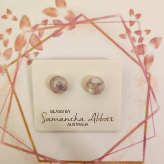 Samantha Abbott's - Glass Stud Earrings