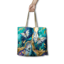 Lisa Pollock  Shopping Bag - Tranquil Butterflies