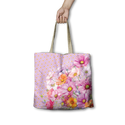 Lisa Pollock  Shopping Bag - Wistful Wildflowers