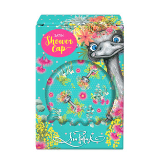 Lisa Pollock Satin Shower Cap