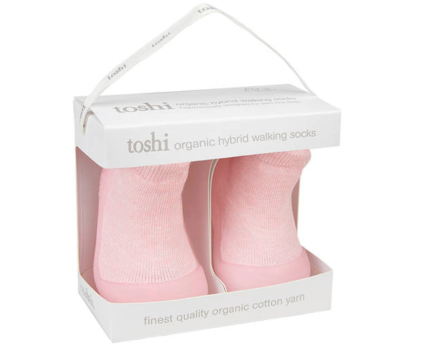 Toshi Organic Hybrid Walking Socks - Pearl