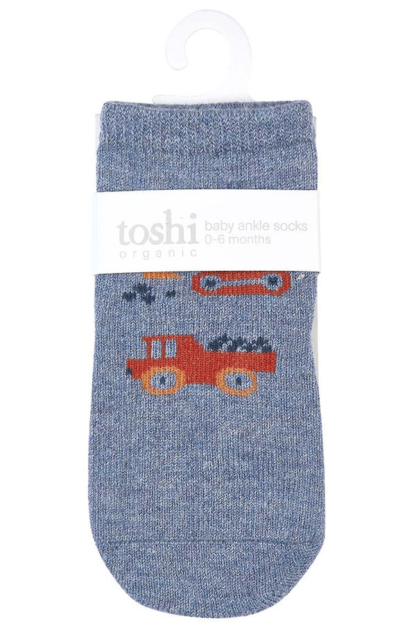 Toshi Organic baby socks - Big Diggers