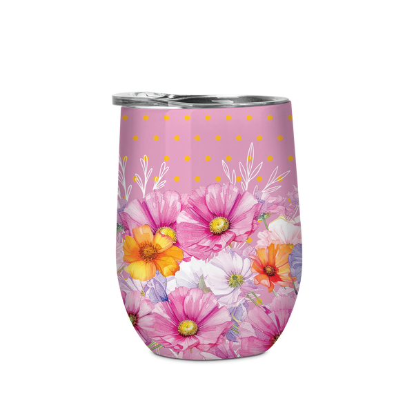 Double Walled Stainless Steel Bevvy - Wistful Wildflowers