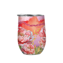 Double Walled Stainless Steel Bevvy - Coral Peony