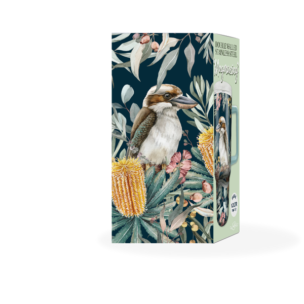 Lisa Pollock Double Walled Stainless Steel Mugmazing - Bush Guardian