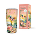 Lisa Pollock Double Walled Stainless Steel Roadie - Sunset Love Birds