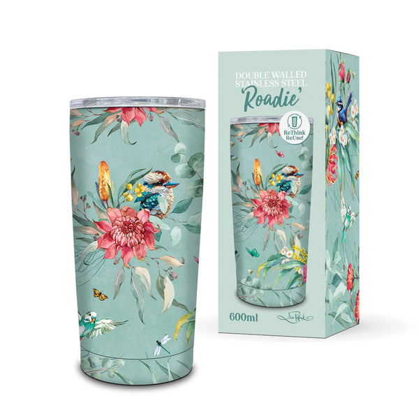 Lisa Pollock Double Walled Stainless Steel Roadie - Feathered Friends