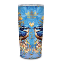 Lisa Pollock Double Walled Stainless Steel Roadie - Royal Wrens