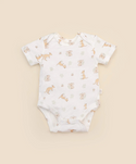Lummi in colour - Bamboo Short Sleeve Body suit - Kangaroo and Koala
