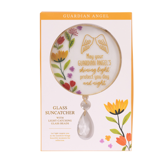 Glass Suncatcher - Guardian Angel