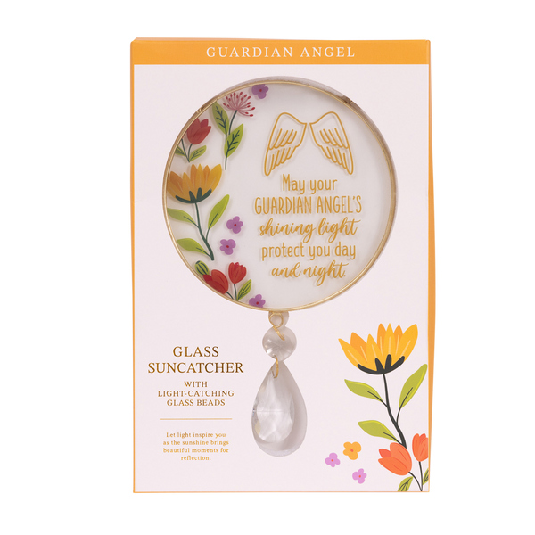 Glass Suncatcher - Guardian Angel