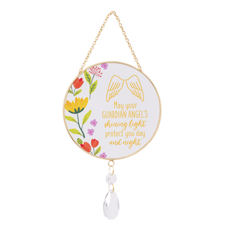 Glass Suncatcher - Guardian Angel