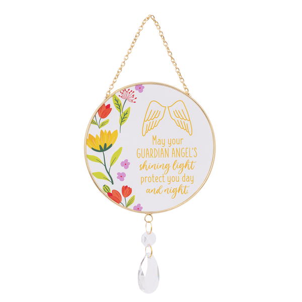 Glass Suncatcher - Guardian Angel