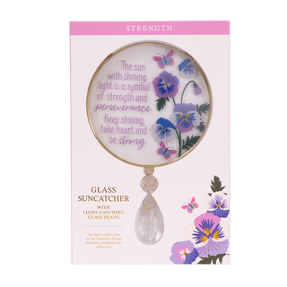 Glass Suncatcher - Strength